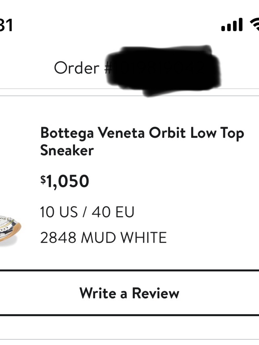 Bottega Veneta Orbit Sneaker - Picture 10 of 10